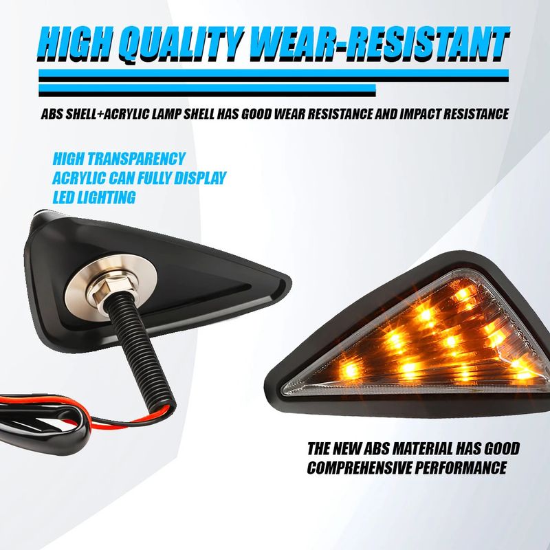 Moto Genius Side LED Indicator Light for Yamaha, Honda, Kawasaki - Image 4