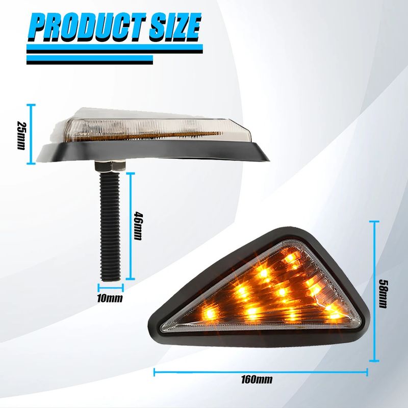 Moto Genius Side LED Indicator Light for Yamaha, Honda, Kawasaki - Image 5