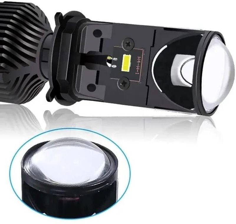 PRTEK Y6 Projector Lens H4 White LED - Image 6