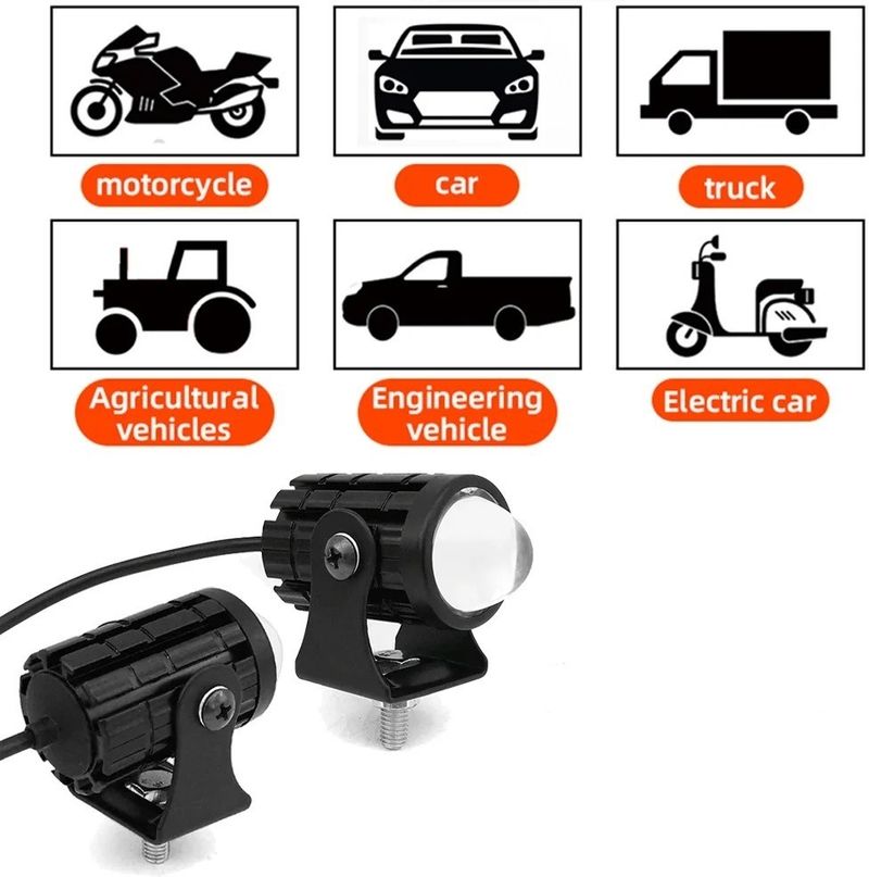 Autozap Bike LED Headlight Fog Light - Image 4