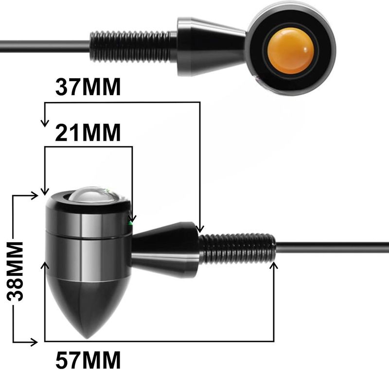 JBMR Universal Bike LED Indicator Light - Image 3