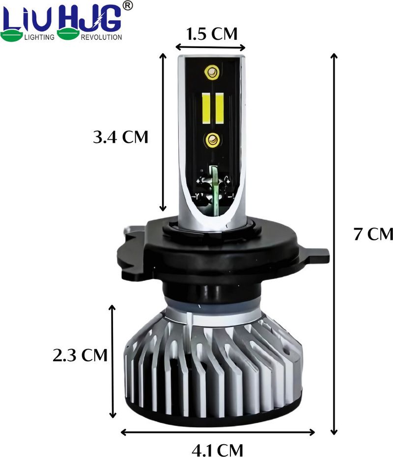 AutoPowerz 35W Yellow/White LED Headlight Bulb - Image 4