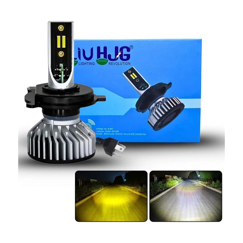 AutoPowerz 35W Yellow/White LED Headlight Bulb - Image 2
