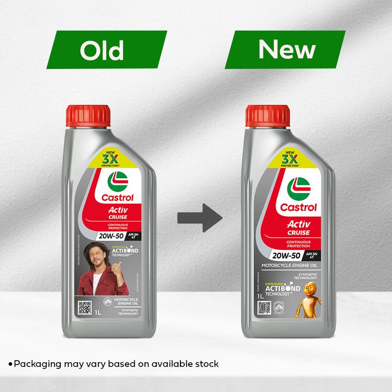 Castrol Activ CRUISE 20W-50 4T for Bajaj Bikes - Image 4
