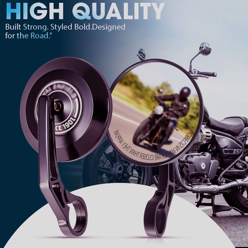 Otoroys Manual Rear View Mirror for Royal Enfield - Image 4
