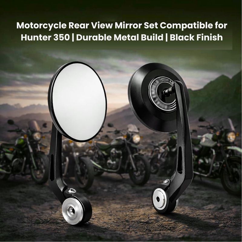KILLERRYDER Manual Rear View Mirror For Royal Enfield Hunter 350 - Image 6