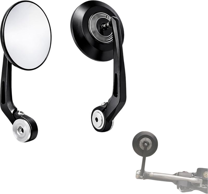 KILLERRYDER Manual Rear View Mirror For Royal Enfield Hunter 350 - Image 3