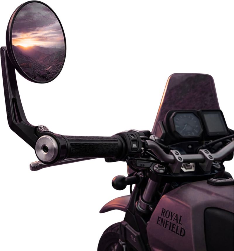 KILLERRYDER Manual Rear View Mirror For Royal Enfield Hunter 350 - Image 5