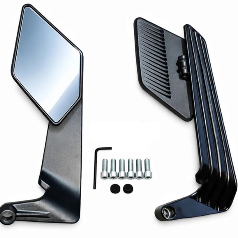 moky pro Manual Rear View Mirror For Universal For Bike 1 Series (Right, Left) - Image 2