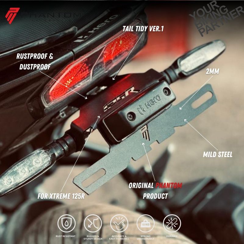 PHANTOM Heavy Hero Xtreme 125R Tail Tidy - Image 4