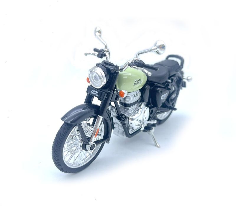 HANAL Royal Enfield Classic Bullet Push & Pull Toy (Multicolor) - Image 7