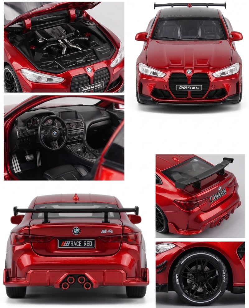 Ragiluxe BWM-4 Sports Car 1:32 Scale Model - Image 6