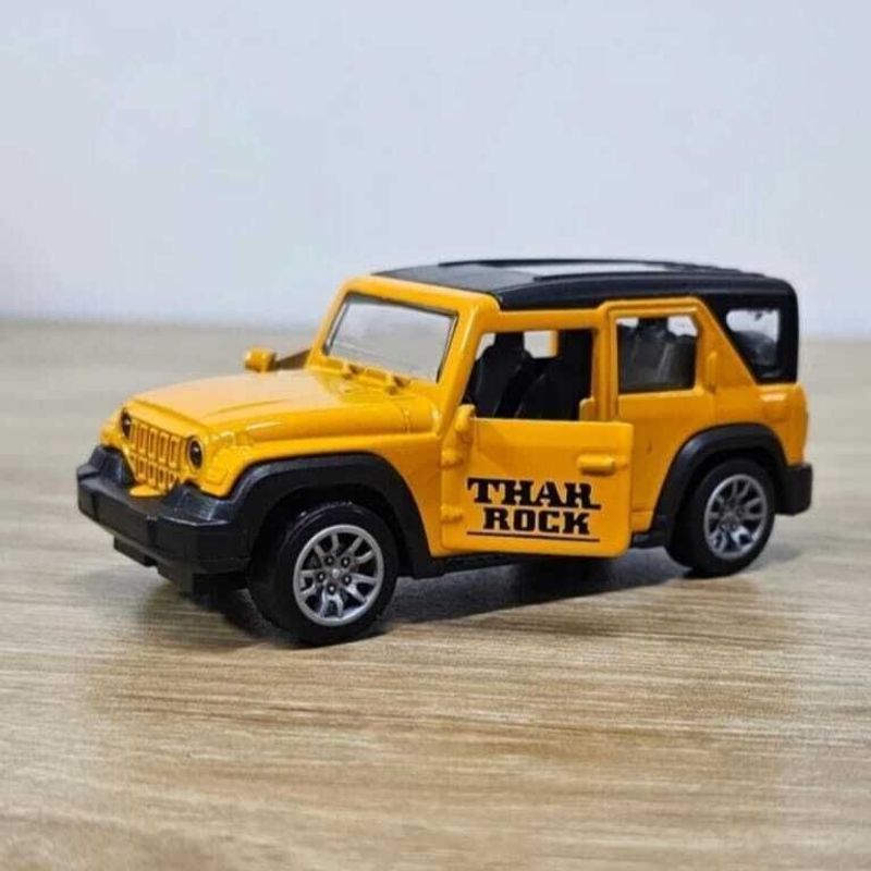 bhuvienterprises Die-Cast THAR Roxx Toy Car with Light & Music - Image 4