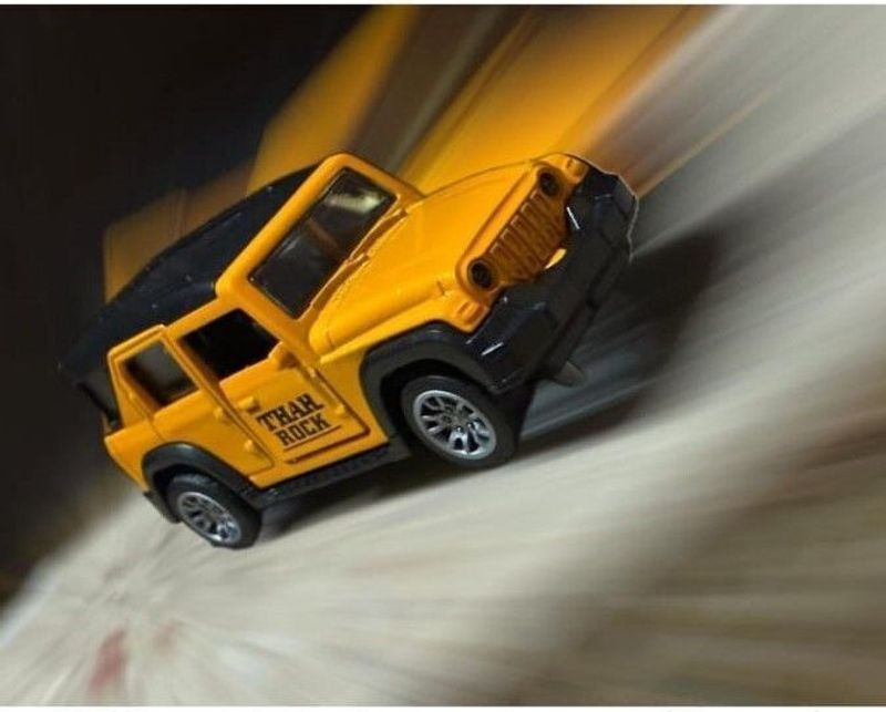 bhuvienterprises Die-Cast THAR Roxx Toy Car with Light & Music - Image 6