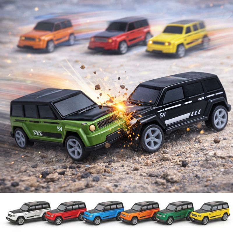 RAD CARTEL 6 Pcs Mini Racing G Wagon Car Toys - Image 5
