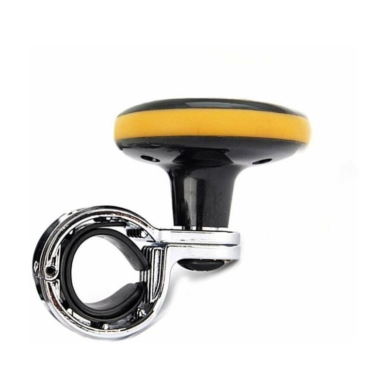 Motopex Puzzle 360° Steering Knob for Audi RS Q8 - Yellow - Image 2