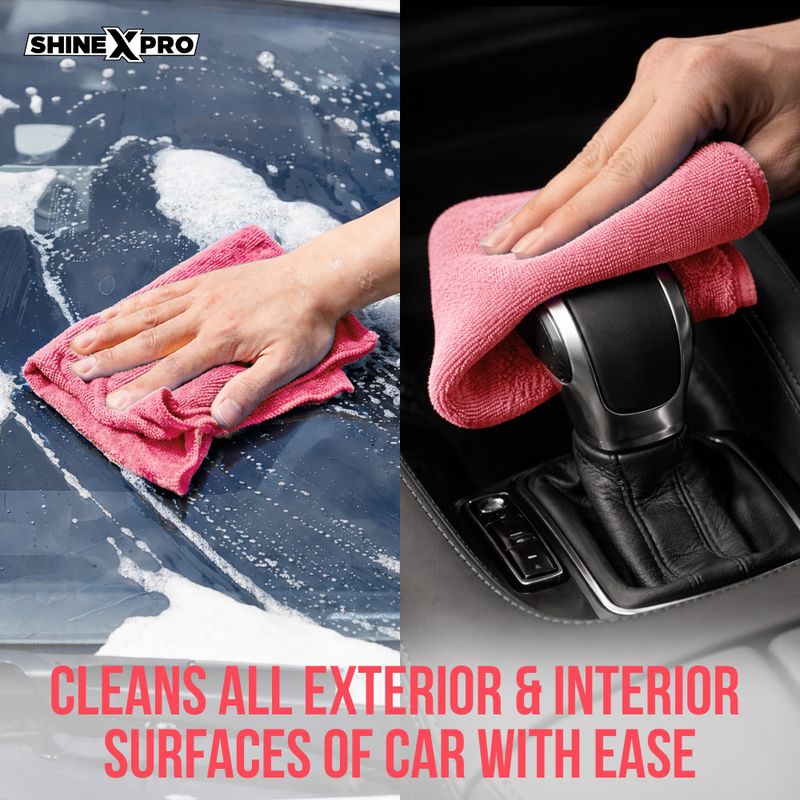 ShineXPro Microfiber Vehicle Washing Cloth - Image 6