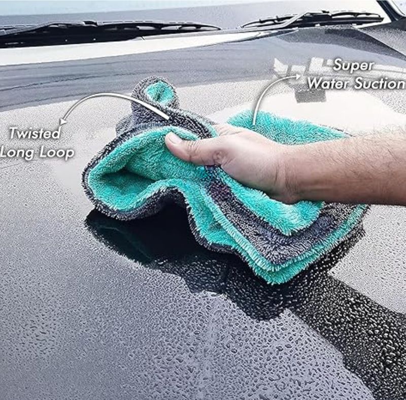 Microshine Microfiber Vehicle Washing Cloth Pack - Image 5