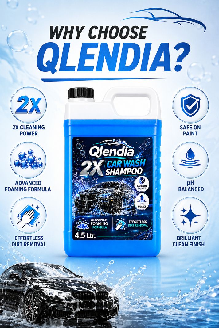 Qlendia High Foam Car Wash Shampoo - Image 4