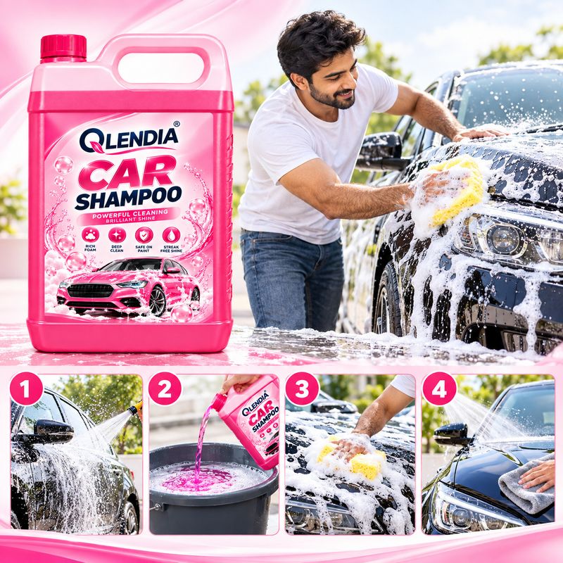 Qlendia SuperThick Car Wash Shampoo Concentrate - Image 6