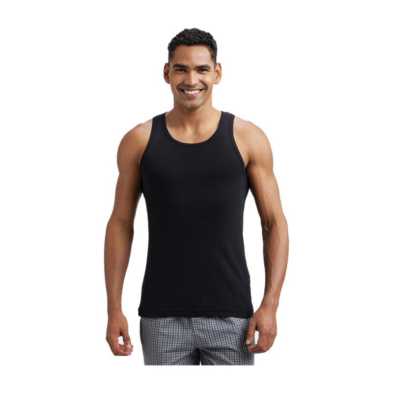 FP04 Super Combed Cotton Rib Men Vest