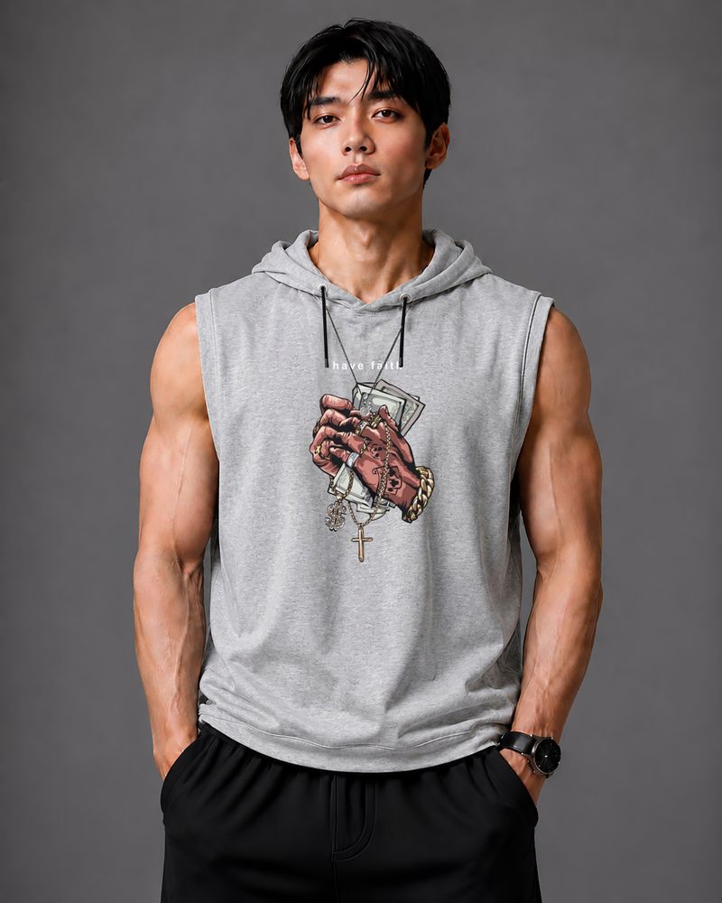 JUGULAR Hooded Tanktop Men Vest - Image 2