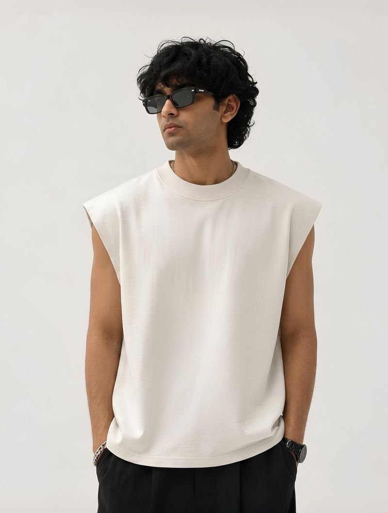 BALANCI Men Sleeveless Gym Vest - Image 2
