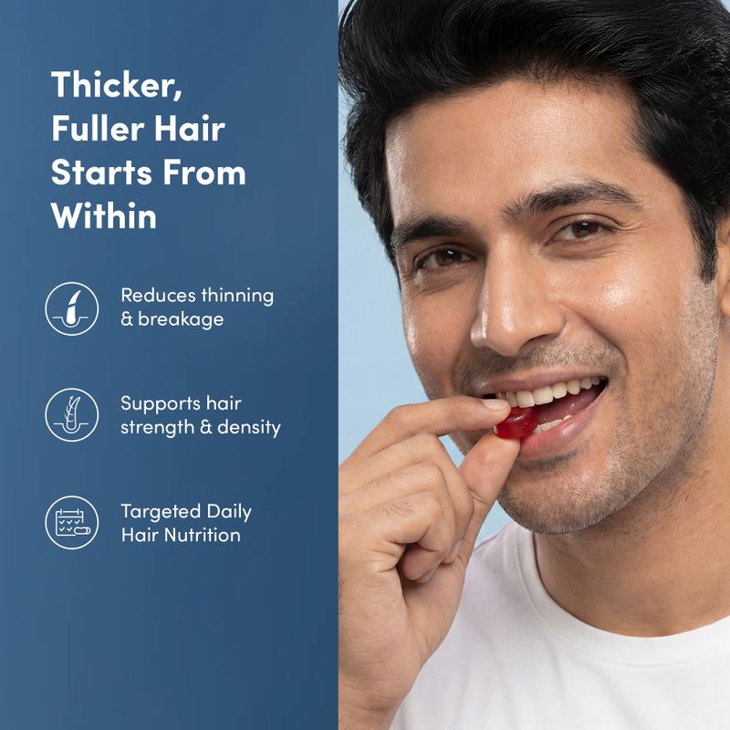 Man Matters Biotin Hair Gummies - Image 6