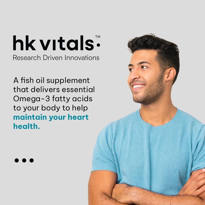 hk vitals Fish Oil 1000mg 1g - Image 3