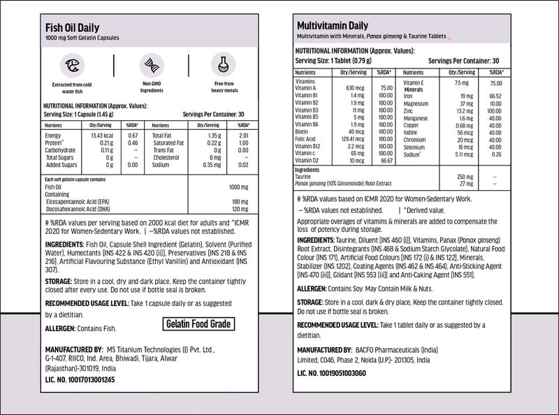hk vitals Fish Oil + Multivitamin Daily - Image 4