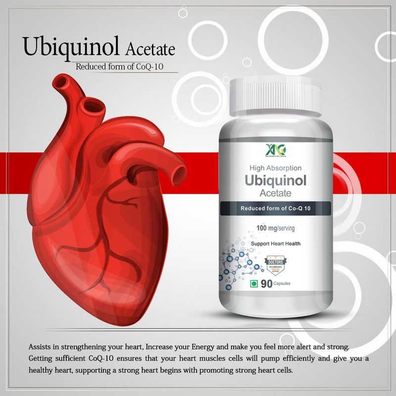 ANC Ubiquinol Acetate 90 Capsules - Image 6
