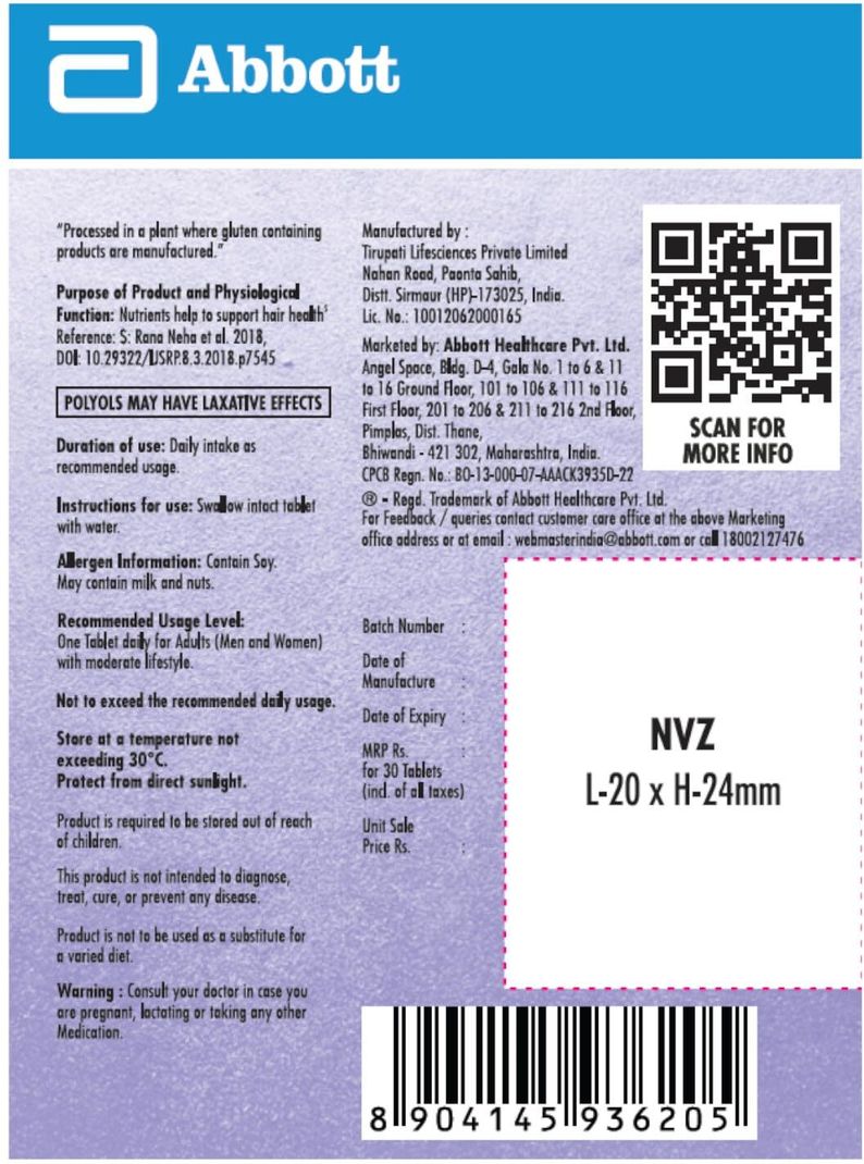 Follihair New Amino Acids & Vitamins 30 Tablets - Image 5