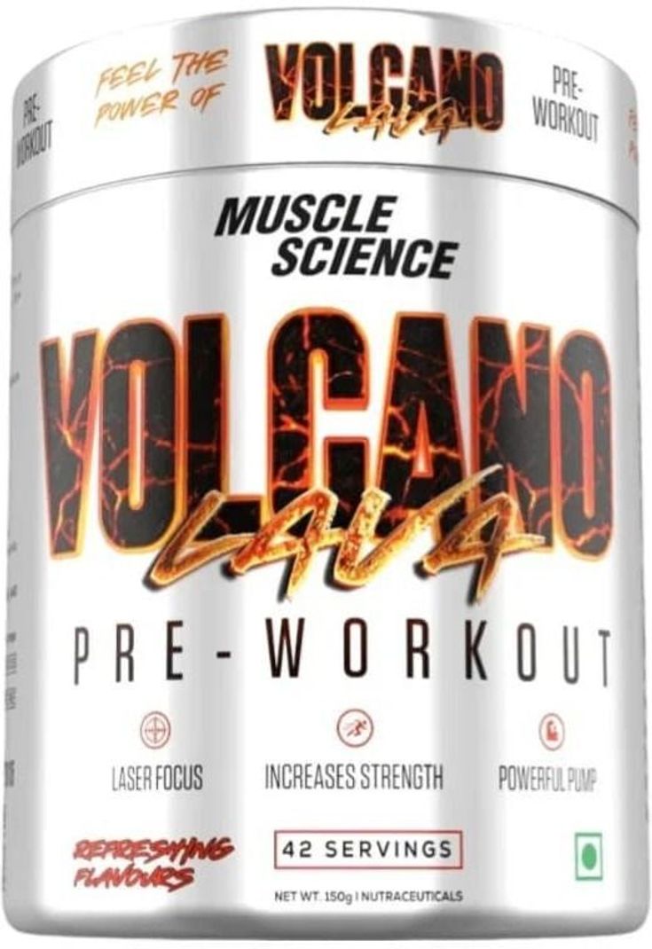 MS Muscle Science Volcano Lava Pre-Workout 150g Mojito - Image 6