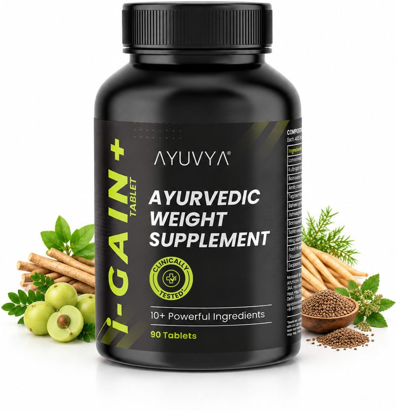 Ayuvya i-GAIN+ Weight Gainer, 90 Tablets - Image 2