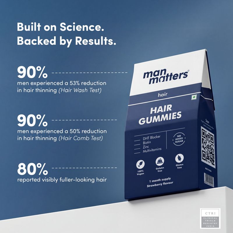 Man Matters Biotin Hair Gummies - Image 5
