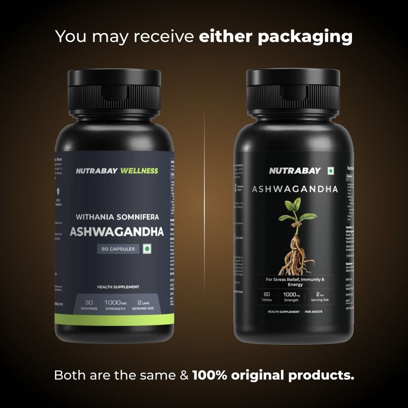 Nutrabay Wellness Ashwagandha Tablet (Withania Somnifera), - Image 5
