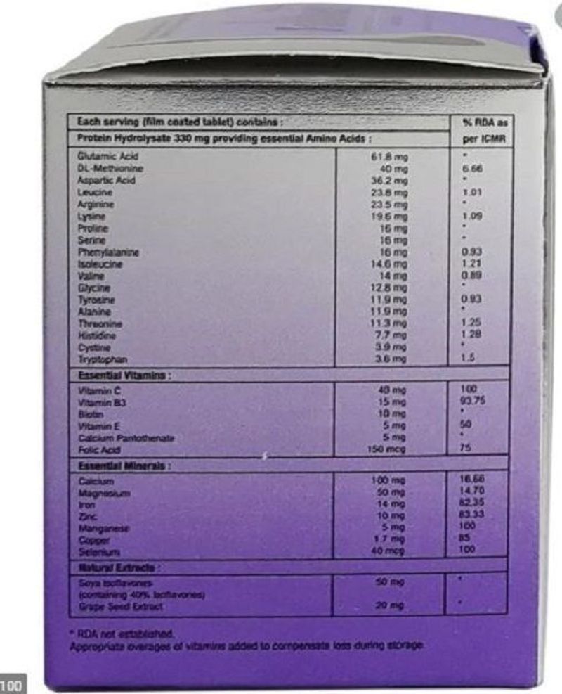 Follihair New Amino Acids & Vitamins 30 Tablets - Image 6