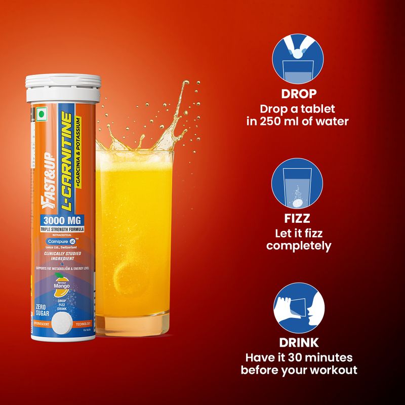 L-Carnitine 3000 MG Triple Action Formula Mango 3 g - Image 5