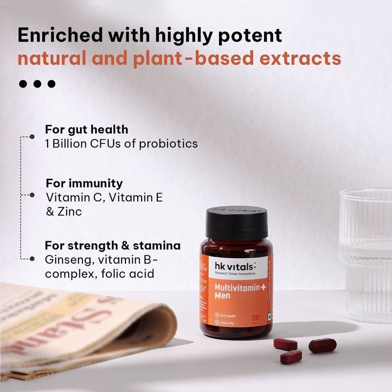 hk vitals Multivitamin Plus Men 30 Tablets - Image 4