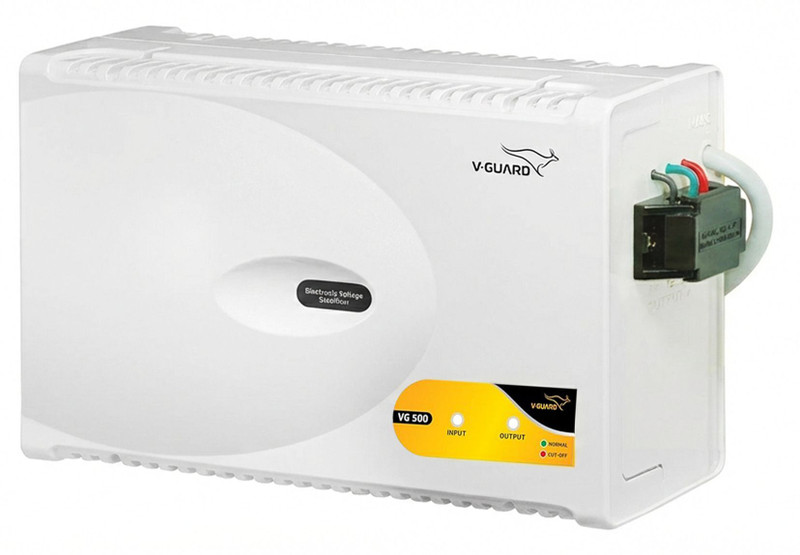 v guard vg 500 voltage stabilizer ac upto 2 ton 170 vac 270 vac