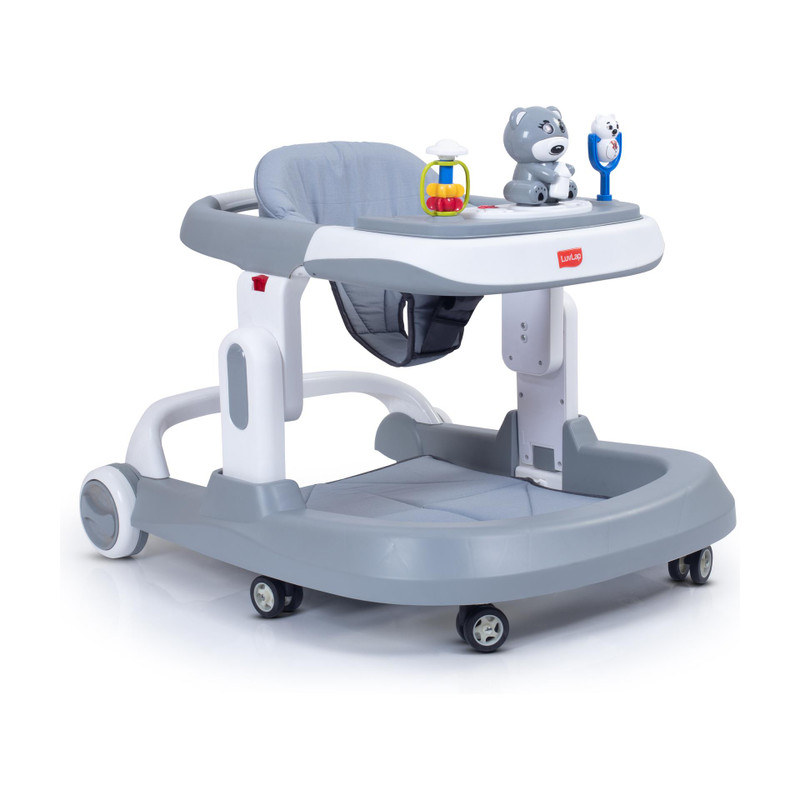 LuvLap Musical Activity Walker (Grey, White)
