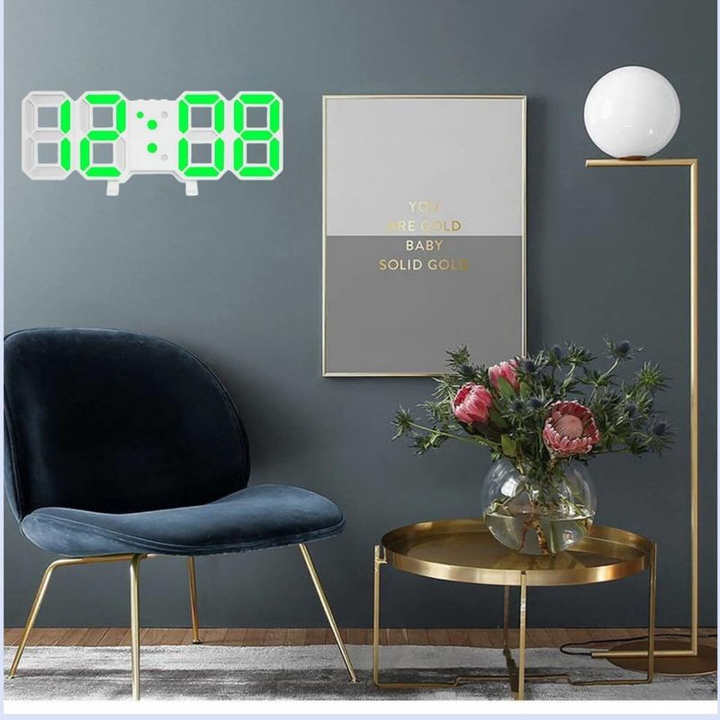 Cutebee Digital Green Clock - Image 4
