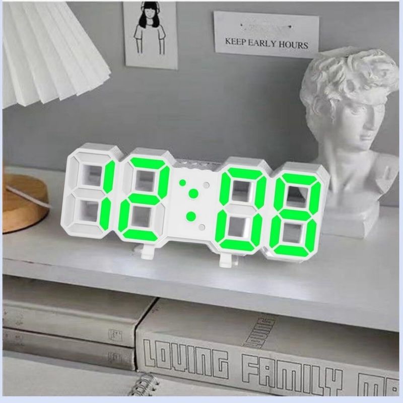 Cutebee Digital Green Clock - Image 3