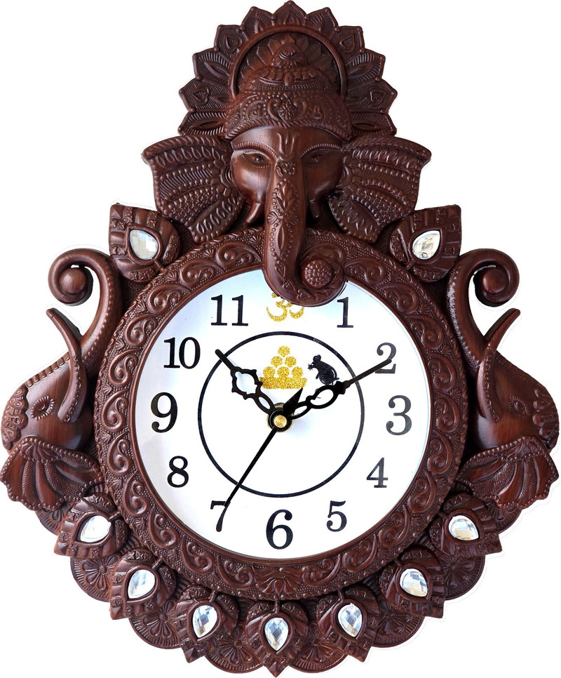 grabbasket analog 31 cm x 24 wall clock