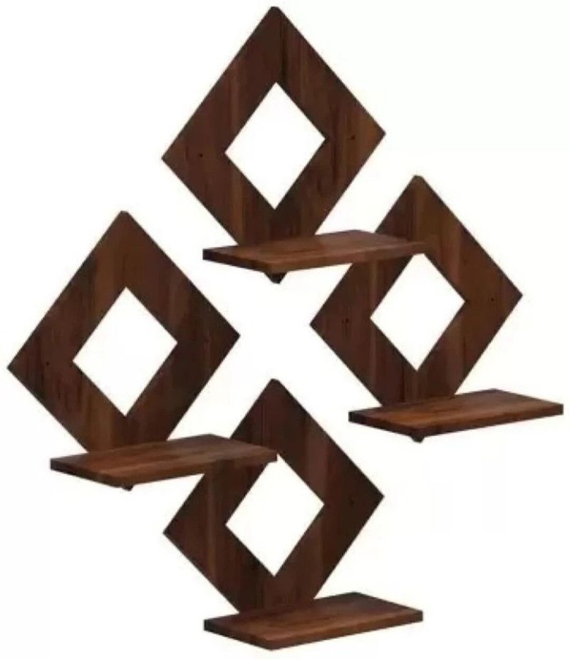 KESHARJI Wooden Square Decor Stand Pack of 4 - Image 6