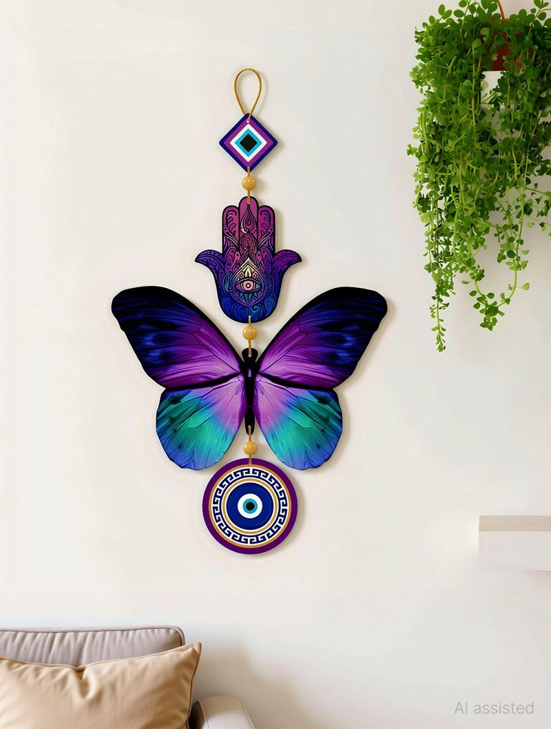 Shashank Elegant Wooden Islamic Wall Hanging - Image 4