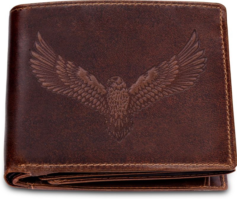 URBAN FOREST Men Brown Genuine Leather Wallet - Image 3
