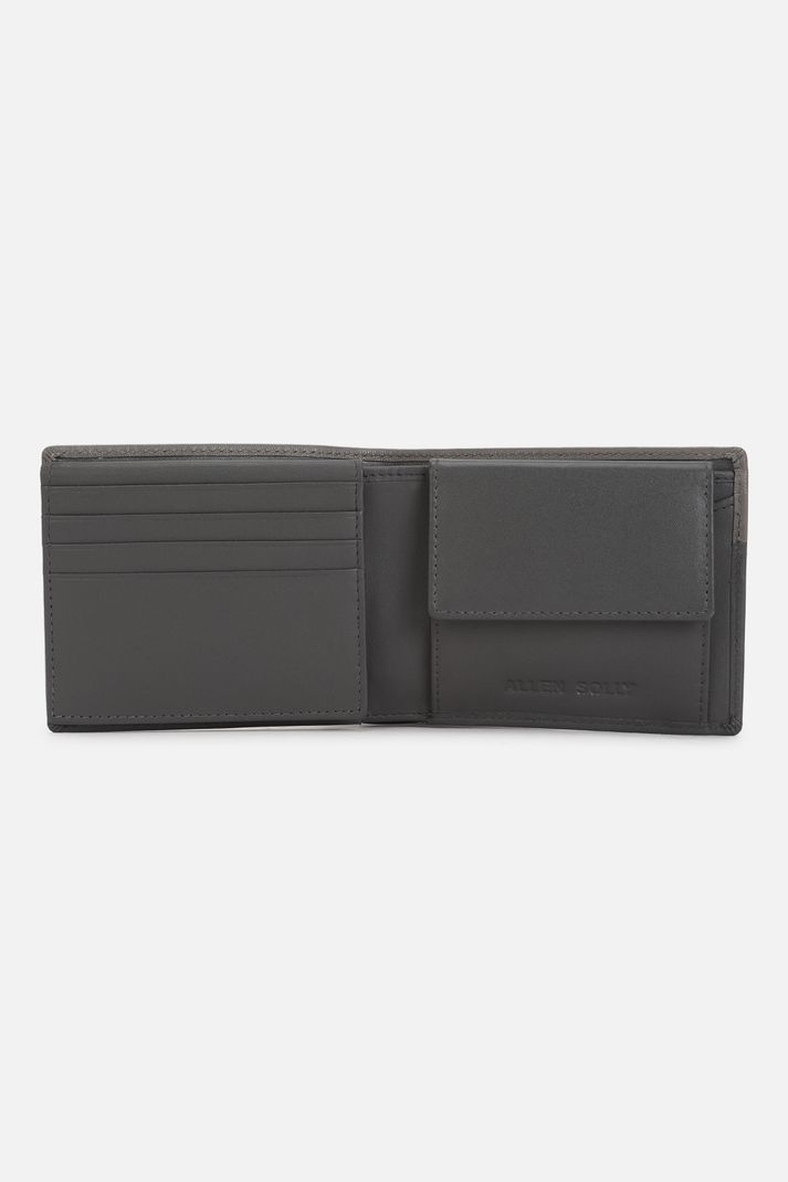 Allen Solly Men Grey Leather Wallet - Image 3