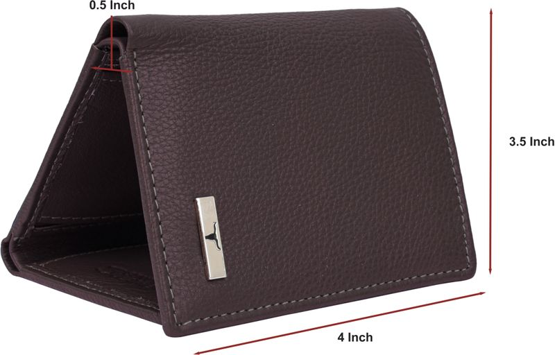 URBAN FOREST Men Brown Leather RFID Wallet - Image 6