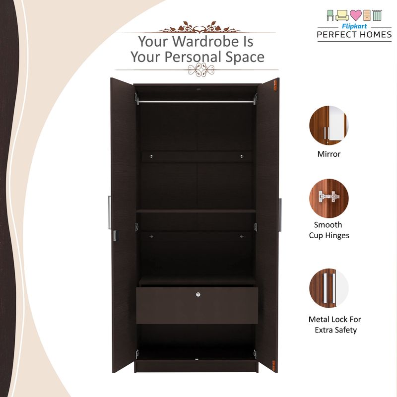 Flipkart Perfect Homes Julian 2 Door Wardrobe - Image 6
